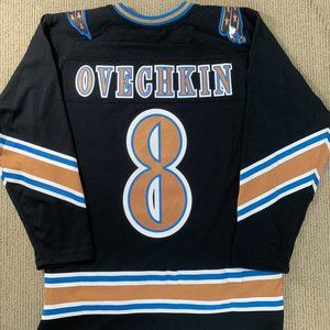 Alex Ovechkin commemorative rookie NHL jersey